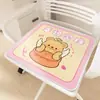Cojín de Hielo de Seda de Dibujos Animados Transfronterizo para Amazon para Oficina, Asientos Prolongados, Cojín para Silla de Estudiante, Transpirable, Antideslizante, Fácil de Cuidar