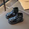 Sandálias Romanas de Verão Novas de Cano Alto Cruzadas Estilo Coreano para Crianças Menina Sapatos de Princesa Solado Macio Sapatos de Praia para Bebê Menina