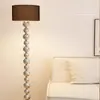 Luminária de Chão DIY Estilo Ins de Alto Valor Atmosfera Retrô Novo Sala de Estar Bauhaus Luz de Luxo Quarto Abajur Transfronteiriço