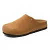 Sandalias Birkenstock Casuales Bonitas sin Cierre Zapatos Birkenstock Clásicos Retro 2025 Nuevos Zapatos de Medio Paso Baotou Primavera y Otoño