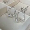 Nuevos Pendientes de Piedra Natural con Cuentas Estilo Chino para Mujer 2025 Nuevos Pendientes Estilo Étnico Retro Otoño e Invierno Pendientes Únicos y Hermosos