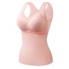 Oxygen 66 de Velvet chaleco térmico talla grande ropa interior con forro polar almohadilla de pecho fija integrada calefacción ropa interior sin costuras base para mujer