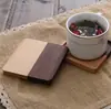 Posavasos Creativo de Madera Maciza Estilo Ins para Taza de Agua, Posavasos para Taza de Té, Posavasos Aislante del Calor, Posavasos de Madera Antideslizante, Posavasos para Mesa de Comedor, Plato para Bocadillos