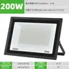 Foco LED Little Apple ultrafino 100W impermeable para exteriores 200W iluminación de proyección para patio transfronterizo