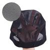 Comercio exterior alta elasticidad malla gorro de peluca accesorios de peluca transpirable color sólido gorro de natación gorro de red en forma de U