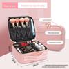 Bolsa de Maquiagem Profissional de Grande Capacidade para Atacado, para Tatuagem, Nail Art e Aplicação de Maquiagem, Caixa de Ferramentas Portátil com Divisórias, Bolsa de Armazenamento de Maquiagem