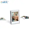 Caixa de Fotos Colorida Polaroid 3 polegadas Sorvete Ins Porta-Exibição de Cartões de Celebridade Caixa de Armazenamento Portátil