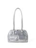 Nuevo Bolso de Hombro/Axila de Cuero con Textura de Aceite y Cera Estilo K 2024 para Mujer, Bolso de Mensajero de Gran Capacidad, Bolso de Bowling