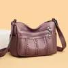 Bolsa para Mulheres de Meia-Idade, Bolsa de Mãe, Nova Bolsa Texturizada de Verão 2026, Bolsa de Ombro Simples da Moda para Mulheres, Bolsa Transversal