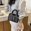 Bolso de mujer de alta gama 2026 verano nuevo bolso de hombro a rayas para el día a día, diseño de nicho moderno y simple