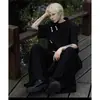Nueva Camisa de Manga Corta con Botones Estilo Chinoiserie para Hombre en Verano Traje Zhongshan Tang Estilo Chinoiserie Camisa de Manga Media de Cuello Alto de Alta Gama
