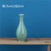 Vaso decorativo para sashimi garrafa de gelo seco ornamento de exibição de frutos do mar sashimi conceito artístico arranjo de pratos vaso display de salmão
