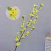 Flor artificial rama larga flor de durazno venta al por mayor de fábrica flor de seda árbol de flor de durazno decoración arreglo floral paisajismo de jardín flor artificial ventana atuendo suave