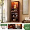 Altar de ofrendas simple estilo chino, mesa de incienso para uso doméstico, armario de pie para el Bodhisattva Guanyin, armario del Dios de la Riqueza