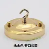 Anillo Gancho Placa de Techo Linterna Jaula de Pájaros Gancho de Hierro Disco Candelabro de Comedor Lámpara de Techo Accesorios de Iluminación