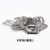 Botón de Ropa Interior Botón Hebilla Ajustable Sujetador Anillo Metálico Anillo de Correa de Hombro Hebilla Japonesa diy Accesorios para Ropa Hechos a Mano Accesorios