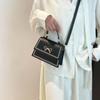 Bolsa Pequena Doce com Laço Tendência deste Ano para Mulheres 2026 Novo Design de Nicho Bolsa de Ombro Elegante e Fashion para o Dia a Dia