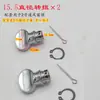 Fechadura anti-roubo com desconto porta principal porta interna fechadura de janela de ventilação porta e janela pequenas fechadura automática pequena corpo da fechadura acessórios da fechadura da porta