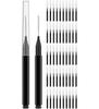 Nuevo Mini Cepillo Multifunción para Cejas Transfronterizo Mini Cepillo para Pestañas Peine para Máscara de Pestañas Set de Herramientas de Maquillaje Herramientas de Maquillaje para Ojos