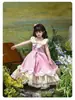Vestido Rosa de Princesa Cenicienta para Niñas Verano 2025 Vestido Tutú con Lazo Alta Definición Cumpleaños