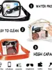 Bolsa Transparente de PVC para Ombro Amazon Cross-Border, Porta-Moedas de Praia Portátil à Prova d'Água, Bolsa Multifuncional para Documentos e Armazenamento