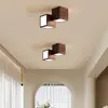 Luminária minimalista para quarto principal, luminária de teto criativa, luminária estilo japonês wabi-sabi para sala de estar e sala de jantar, luminária de teto de alta estética para ambiente
