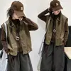 Conjunto de Três Peças de Colete de Couro para Meninas, Nova Moda Outono 2026, Roupa de Outono Elegante e Moderna para Crianças, Terno de Outono Super Fofo para Crianças Maiores