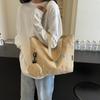 2024 Nova Moda Sacola Casual Artística Personalizada Estudante Linda Grande Capacidade Ombro Portátil Axila Bolsa para Mulheres