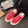 Sapatos Femininos de Lona Casuais Slip-On Sem Salto Verão 2026, Slip-Ons Versáteis Preguiçosos com Solas Grossas, Estilo Ins