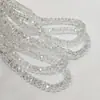 Rueda de Cuentas de Cristal de Colores Deslumbrantes Imitación Swarovski Cuentas para Hilo Cuentas Sueltas para Joyería DIY Accesorios de Joyería Cuentas Planas Venta al por Mayor