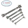 Abrazadera de Tornillo Cerrada Roscada Estilo Europeo de Acero Inoxidable 304 316 Tipo Horquilla Apretador de Tubería
