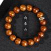 Pulsera de Bodhi con placa de ratón dorado púrpura, enhebrando cuentas, pulsera de ratón dorado púrpura suave para jugar con cuentas, cuentas de Buda para hombres, pulsera de té nueva, venta al por mayor