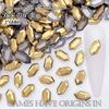 Venda Quente 3*6mm Ponta Dupla Base Plana Série Brilho Diamante Formato Especial Joias para Unhas Diamante Vestível Acessórios para Unhas Fabricante Atacado