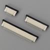 Conector Hembra para Cable FPC/FFC, Paso de 1.0mm, Tipo Cajón, Tapa Superior abatible, Terminal de Cobre, 4P-32P