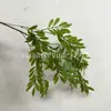 Hojas de Bambú, Hojas Artificiales, Ramas y Hojas Simuladas, Flores Decorativas para Techo de Salón de Bodas, Decoración de Sala de Estar, Accesorios para Fotografía, Arreglos Florales
