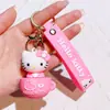Llavero Creativo Sanrio Cuna Serie Kuromi Muñeca Linda Máquina de Regalo Llavero para Hombres y Mujeres