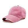 Gorra de Béisbol Vintage Lavada de Algodón Puro de 38 Colores, Parte Superior Suave, Color Sólido, Visera Protectora del Sol, Gorra con Visera Bordada con Logo Personalizado
