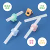 Canudo para bebê para suplemento alimentar canudo de silicone canudo para sopa infantil canudo com fecho para suplemento alimentar canudo estendido atualização