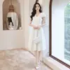 Vestido de Gala de Alta Gama con Hombro Descubierto y Tacto Lujoso, Vestido de Noche para Banquetes, Cumpleaños, Compromiso y Registro de Matrimonio, Vestido de Estilo Francés