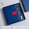 Cadernos Personalizados com Impressão de Logo, Cadernos para Reuniões de Escritório, Conjuntos de Presentes Empresariais, Personalização de Cadernos