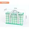 Bolsa de picnic grande para exteriores, bolsa de almuerzo, bolsa portátil de papel de aluminio, cesta de picnic para acampar, bolsa de picnic de viaje, bolso de mano - directo de fábrica