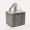 Bolsa Térmica de Papel de Aluminio Engrosado en Stock para Acampar al Aire Libre y Pícnics, Bolsa de Mano Aislante de Tela No Tejida de Gran Capacidad