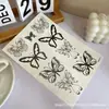 Pegatinas de Tatuaje de Lámina Dorada por Transferencia de Agua 15*21cm con Diseños Exclusivos de Playa Marina, Tendencia Transfronteriza Personalización para Fiestas en la Playa