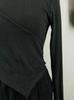Exportação Especial Roupa Feminina Atacado Sexy Recorte Camiseta Calça Conjunto Tricô Algodão Pique Casual Tendência Moda