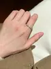 Anillo Geométrico Simple Nuevo Esmerilado para Mujer con Diseño de Nicho, Elegante y Moderno, Anillo Abierto Ajustable para Mujer