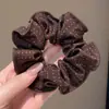 Chongueras Florales Retro para Mujer, para Chongos y Coletas, Alta Elasticidad, Suaves con el Cabello, Versátiles para el Día a Día