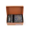 Nueva Corbata para Hombre 8cm Corbata Bordada Jacquard Corbata de Moño Juego de Caja de Regalo para Regalar Corbata para Cena de Negocios Personalizada para Hombre