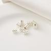 Banhado a Cobre Ouro 18K Real Alta Segurança Camada Dupla Contas Feito à Mão DIY Pulseira Pulseira Pulseira Banhado Prata Espessa Camada Dupla Contas de Roda