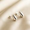Acero de titanio de alta gama nicho pendientes de lujo ligero pendientes versátiles moda pendientes simples pendientes no se desvanecen producto nuevo