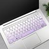 Adequado para Lenovo 2019 pequeno novo pro13 notebook silicone teclado filme colorido pintura película protetora à prova de poeira